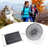 4.5W 5V Solar Panel Powered Fan Stable Convenient Output Efficiency Light Weight 6W 5V Solar Panel