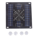 Solar Powered Exhaust Fan Monocrystalline Solar Panel Fan Kit for Chicken Coop Greenhouse Hut