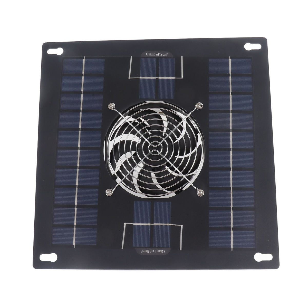 Solar Powered Exhaust Fan Monocrystalline Solar Panel Fan Kit for Chicken Coop Greenhouse Hut