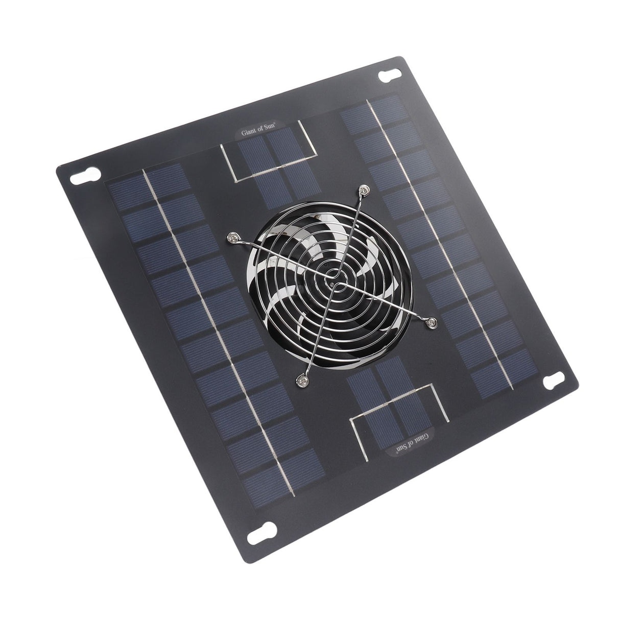Solar Powered Exhaust Fan Monocrystalline Solar Panel Fan Kit for Chicken Coop Greenhouse Hut