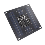 Solar Powered Exhaust Fan Monocrystalline Solar Panel Fan Kit for Chicken Coop Greenhouse Hut