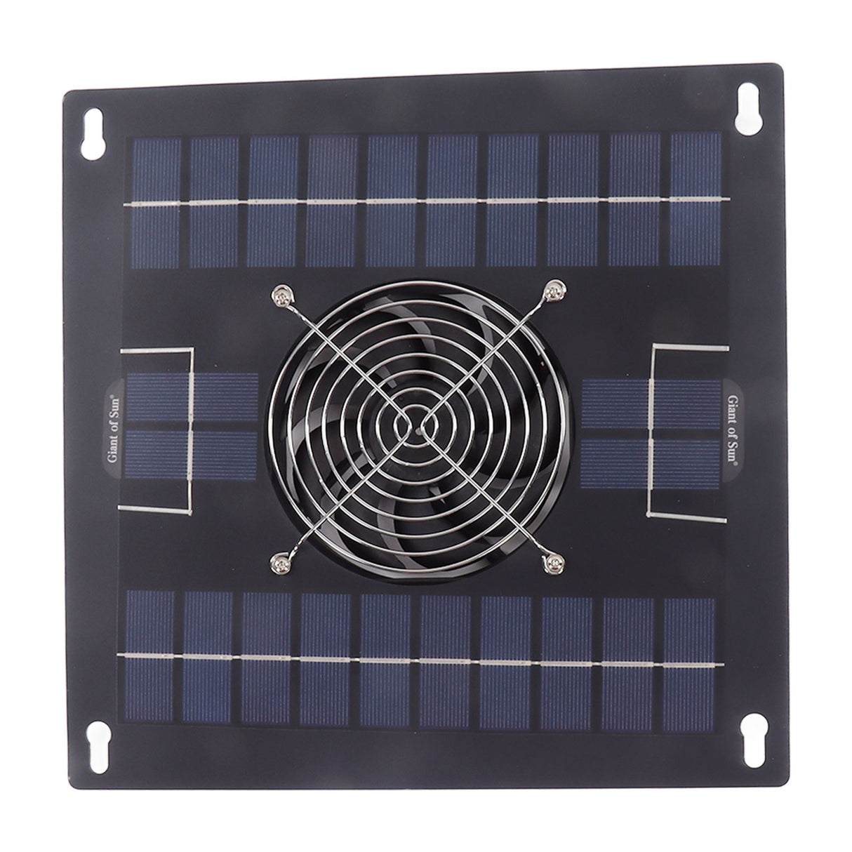 Solar Powered Exhaust Fan Monocrystalline Solar Panel Fan Kit for Chicken Coop Greenhouse Hut