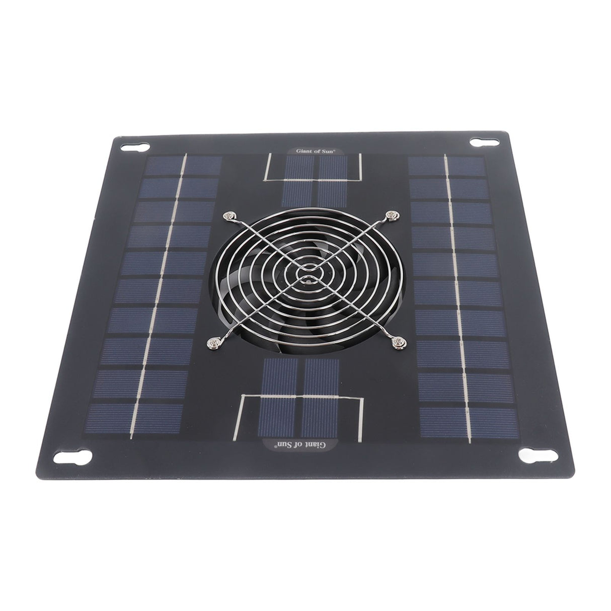 Solar Powered Exhaust Fan Monocrystalline Solar Panel Fan Kit for Chicken Coop Greenhouse Hut