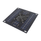 Solar Powered Exhaust Fan Monocrystalline Solar Panel Fan Kit for Chicken Coop Greenhouse Hut
