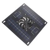 Solar Powered Exhaust Fan Monocrystalline Solar Panel Fan Kit for Chicken Coop Greenhouse Hut - Extra Image