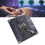 Solar Powered Exhaust Fan Monocrystalline Solar Panel Fan Kit for Chicken Coop Greenhouse Hut