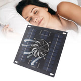 Solar Powered Exhaust Fan Monocrystalline Solar Panel Fan Kit for Chicken Coop Greenhouse Hut - Extra Image