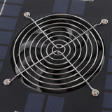 Solar Powered Exhaust Fan Monocrystalline Solar Panel Fan Kit for Chicken Coop Greenhouse Hut