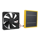 5W 12V Solar Powered Fan with Bracket Portable DIY Cooling Ventilation Fan with Solar Panel for Chicken Coop Greenhouse
