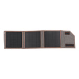 10W 5V Solar Panel Charger Outdoor Monocrystalline USB Solar Charging Pack Foldable for Camping Hiking Travel - Front View