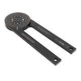 Miter Saw Protractor 360 Degrees Miter Angle Finder Woodworking Positioning Protractor - Front View