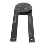 Miter Saw Protractor 360 Degrees Miter Angle Finder Woodworking Positioning Protractor - Rear View