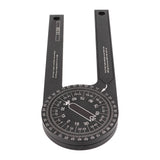 Miter Saw Protractor 360 Degrees Miter Angle Finder Woodworking Positioning Protractor