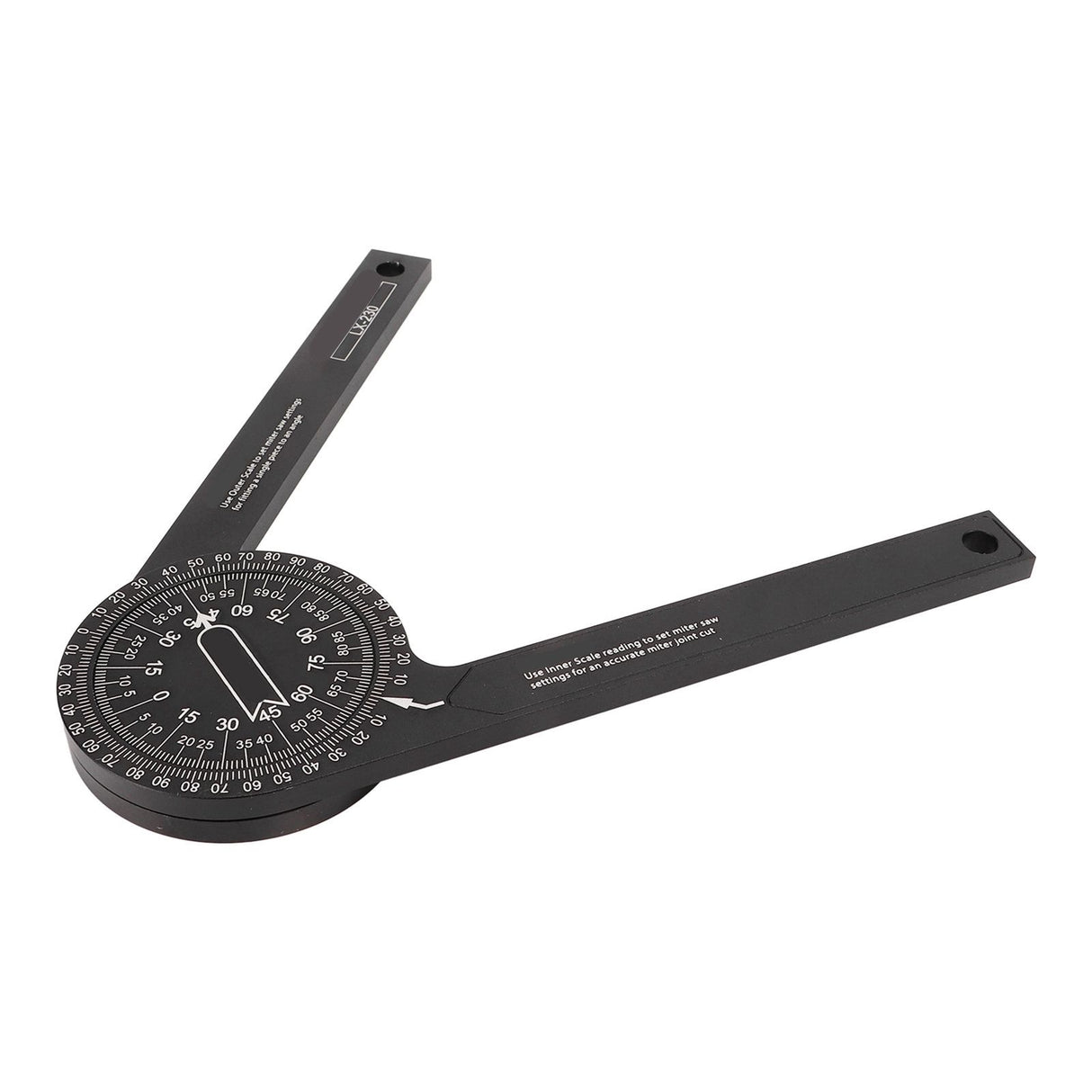 Miter Saw Protractor 360 Degrees Miter Angle Finder Woodworking Positioning Protractor