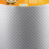 Butyl Waterproof Sealing Tape Aluminum Foil Leak Proof Butyl Sealing Strip Sealant Tape Multi Use for Repairing 5cmx5m/1.97x196.85in - Front View