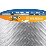 Butyl Waterproof Sealing Tape Aluminum Foil Leak Proof Butyl Sealing Strip Sealant Tape Multi Use for Repairing 5cmx5m/1.97x196.85in
