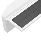 Solar Powered Car Cooler Large Wide Angle 3 Fans Deodorant Energy Saving Car Exhaust Ventilation Fan White - Extra Image