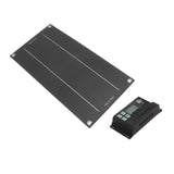 600W Solar Panel Battery Charger Kit Portable 18V Solar Battery Charger for RV Car - Close-Up Angle