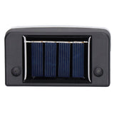Solar Stair Light LED with PC Shell Stairs Steps Lamps Outdoor Step Lamp For Garden Park Fence Warm White Light