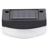 Solar Stair Light LED with PC Shell Stairs Steps Lamps Outdoor Step Lamp For Garden Park Fence White Light