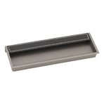 Wardrobe Handle Embedded Door Cabinet Handle Sliding Door Concealed Cabinet Drawer Handle Black