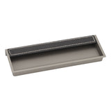 Wardrobe Handle Embedded Door Cabinet Handle Sliding Door Concealed Cabinet Drawer Handle Black - Side View