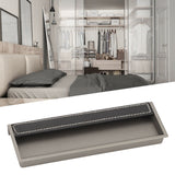 Wardrobe Handle Embedded Door Cabinet Handle Sliding Door Concealed Cabinet Drawer Handle Black - Extra Image