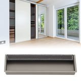Wardrobe Handle Embedded Door Cabinet Handle Sliding Door Concealed Cabinet Drawer Handle Black