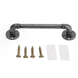 Gate Pull Handle Zinc Alloy Retro Round Base Furniture Hardware for Door Drawer Cabinet Wardrobe Closet Retro Silver