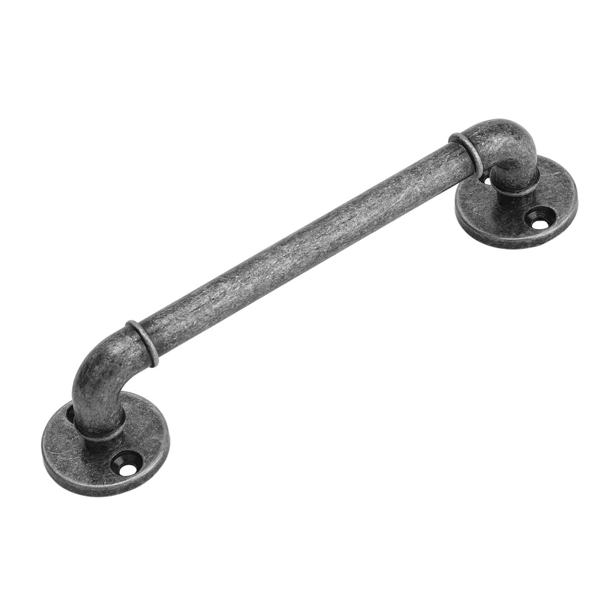 Gate Pull Handle Zinc Alloy Retro Round Base Furniture Hardware for Door Drawer Cabinet Wardrobe Closet Retro Silver