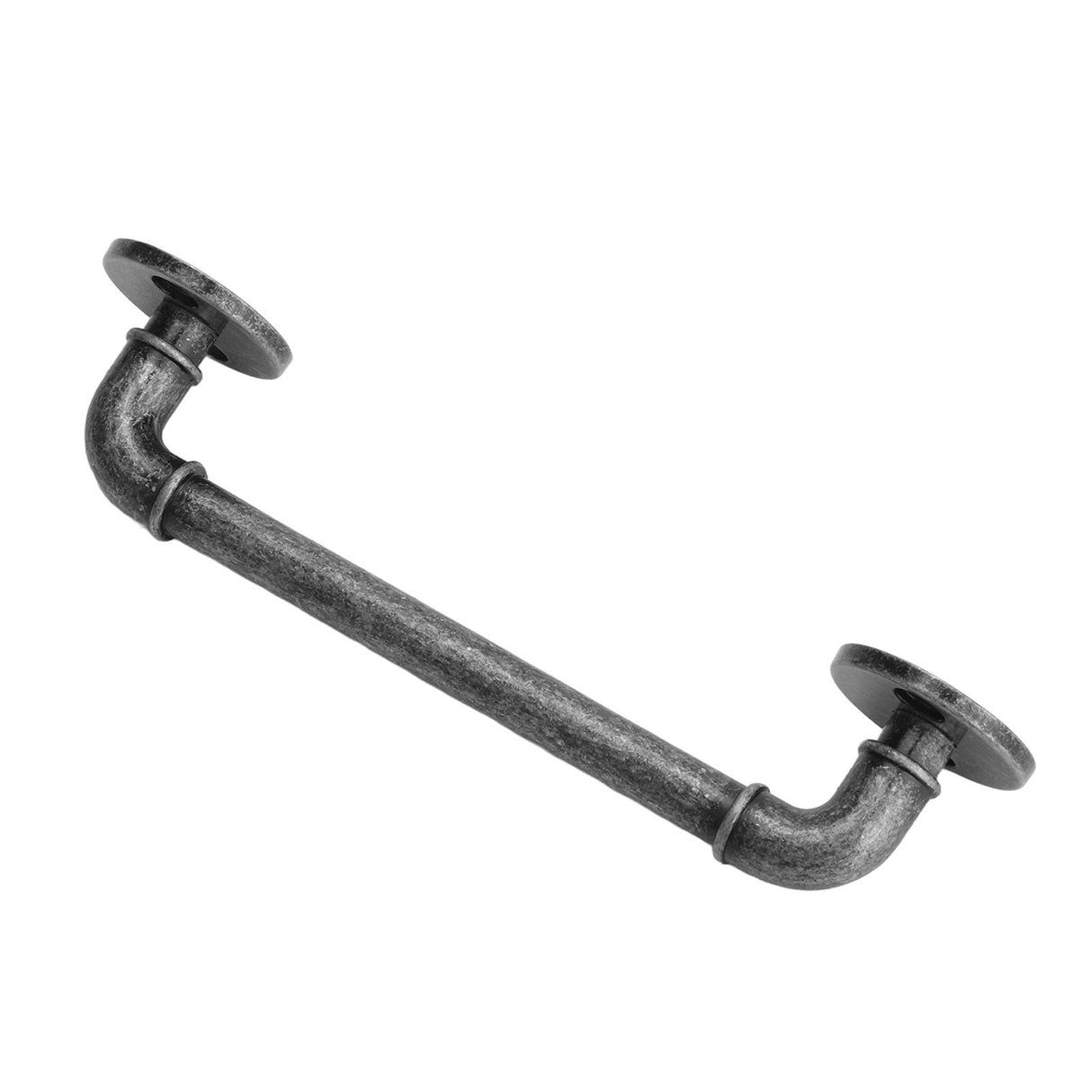 Gate Pull Handle Zinc Alloy Retro Round Base Furniture Hardware for Door Drawer Cabinet Wardrobe Closet Retro Silver