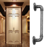Gate Pull Handle Zinc Alloy Retro Round Base Furniture Hardware for Door Drawer Cabinet Wardrobe Closet Retro Silver