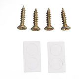 Gate Pull Handle Zinc Alloy Retro Round Base Furniture Hardware for Door Drawer Cabinet Wardrobe Closet Retro Silver - Extra Image