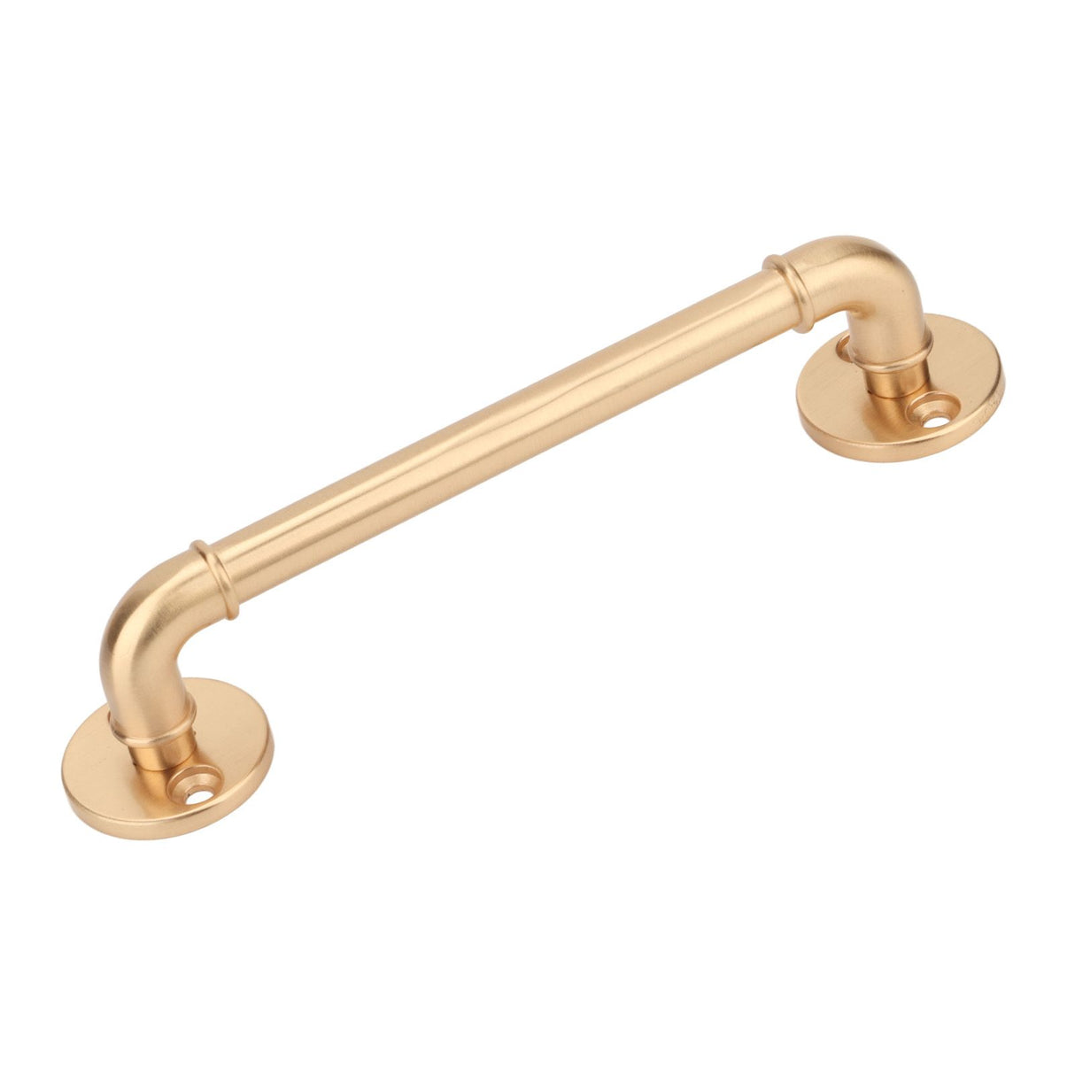 Gate Pull Handle Zinc Alloy Retro Round Base Furniture Hardware for Door Drawer Cabinet Wardrobe Closet Gold