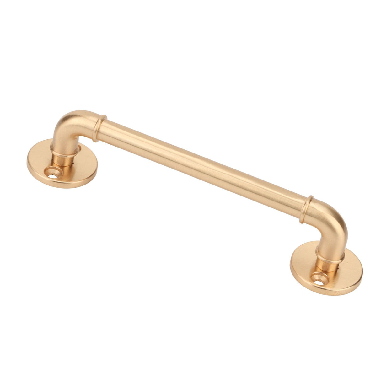 Gate Pull Handle Zinc Alloy Retro Round Base Furniture Hardware for Door Drawer Cabinet Wardrobe Closet Gold