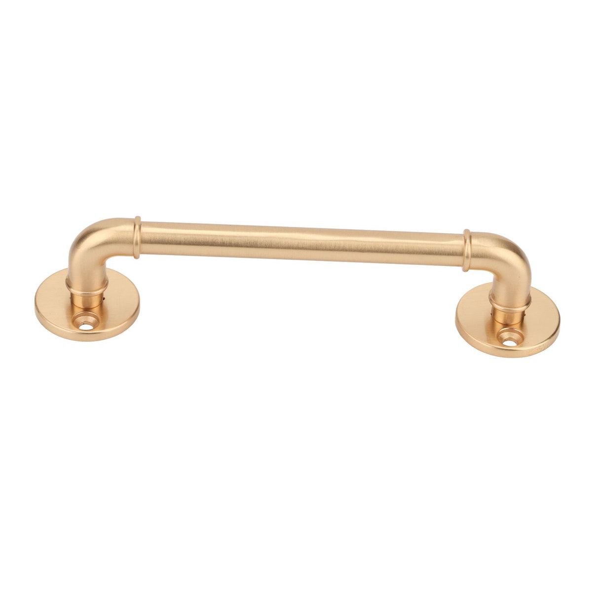 Gate Pull Handle Zinc Alloy Retro Round Base Furniture Hardware for Door Drawer Cabinet Wardrobe Closet Gold