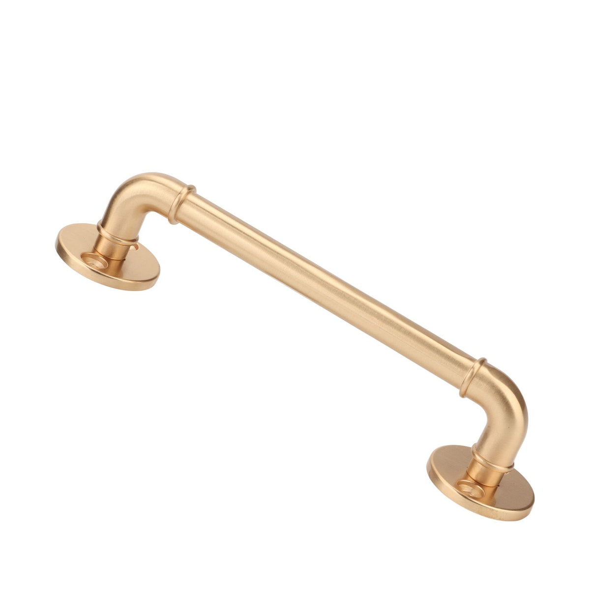 Gate Pull Handle Zinc Alloy Retro Round Base Furniture Hardware for Door Drawer Cabinet Wardrobe Closet Gold