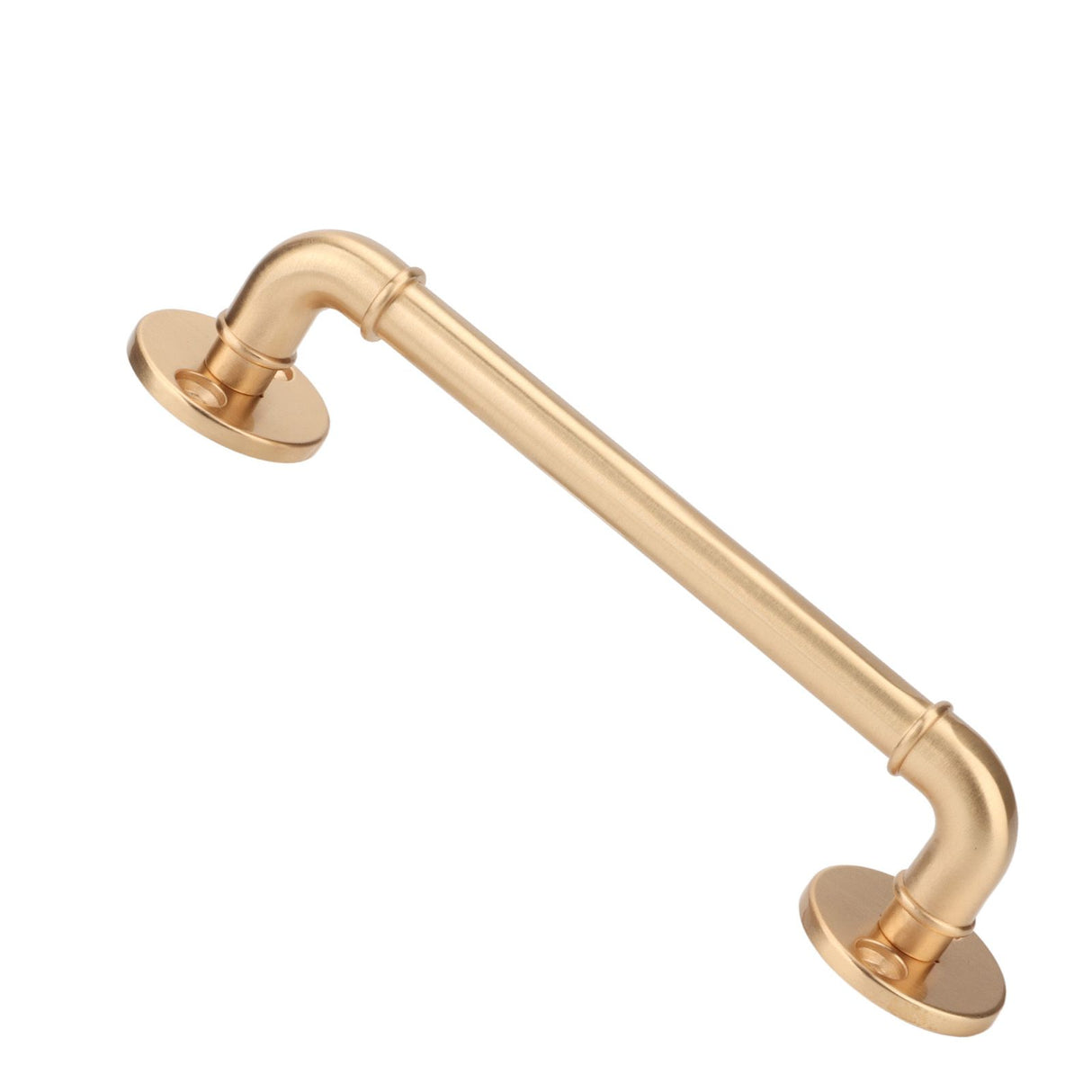 Gate Pull Handle Zinc Alloy Retro Round Base Furniture Hardware for Door Drawer Cabinet Wardrobe Closet Gold