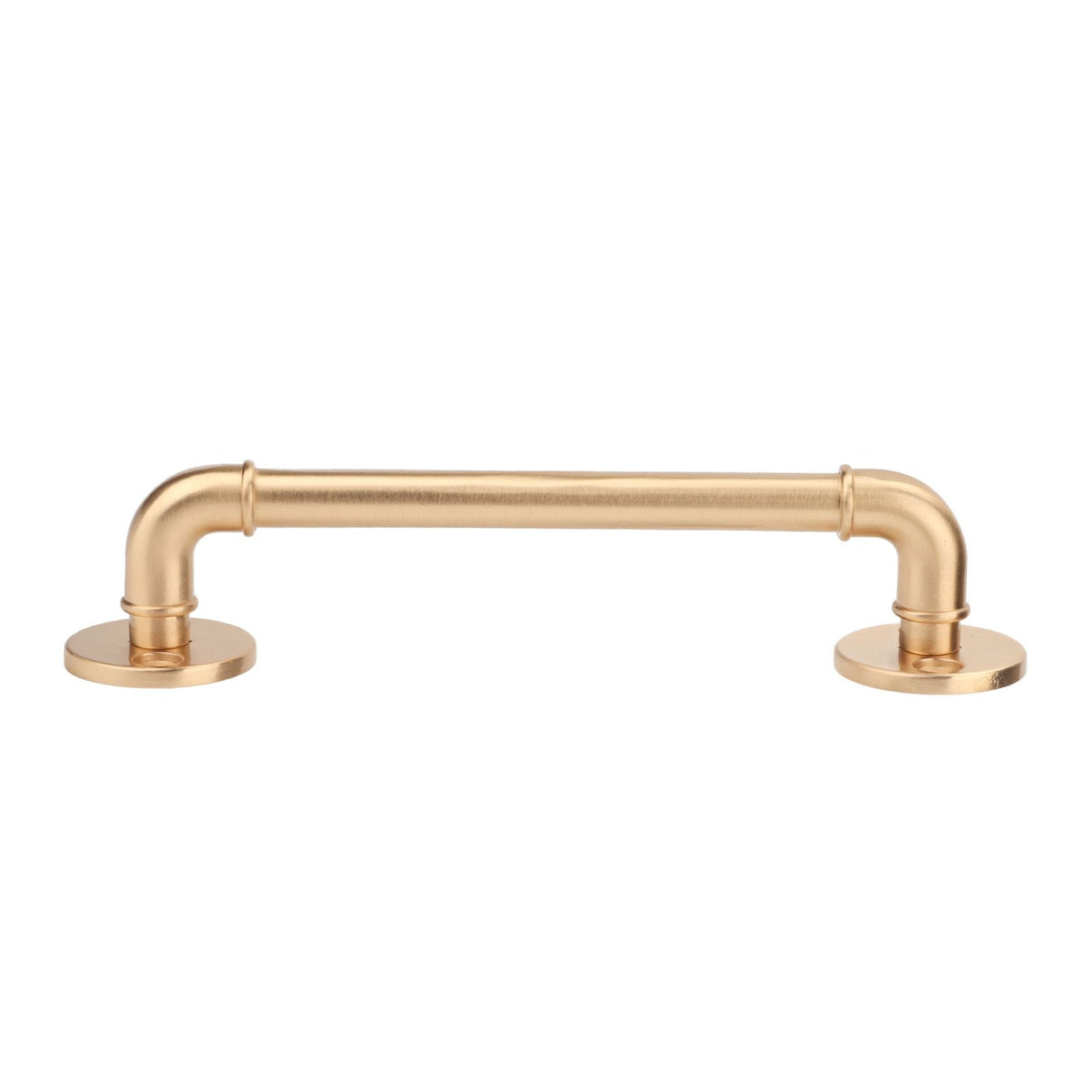 Gate Pull Handle Zinc Alloy Retro Round Base Furniture Hardware for Door Drawer Cabinet Wardrobe Closet Gold