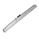 Barn Door Soft Close Mechanism Stainless Steel POM Spring Buffer Damper Punch Free Barn Door Damper Hardware Kit - Front View