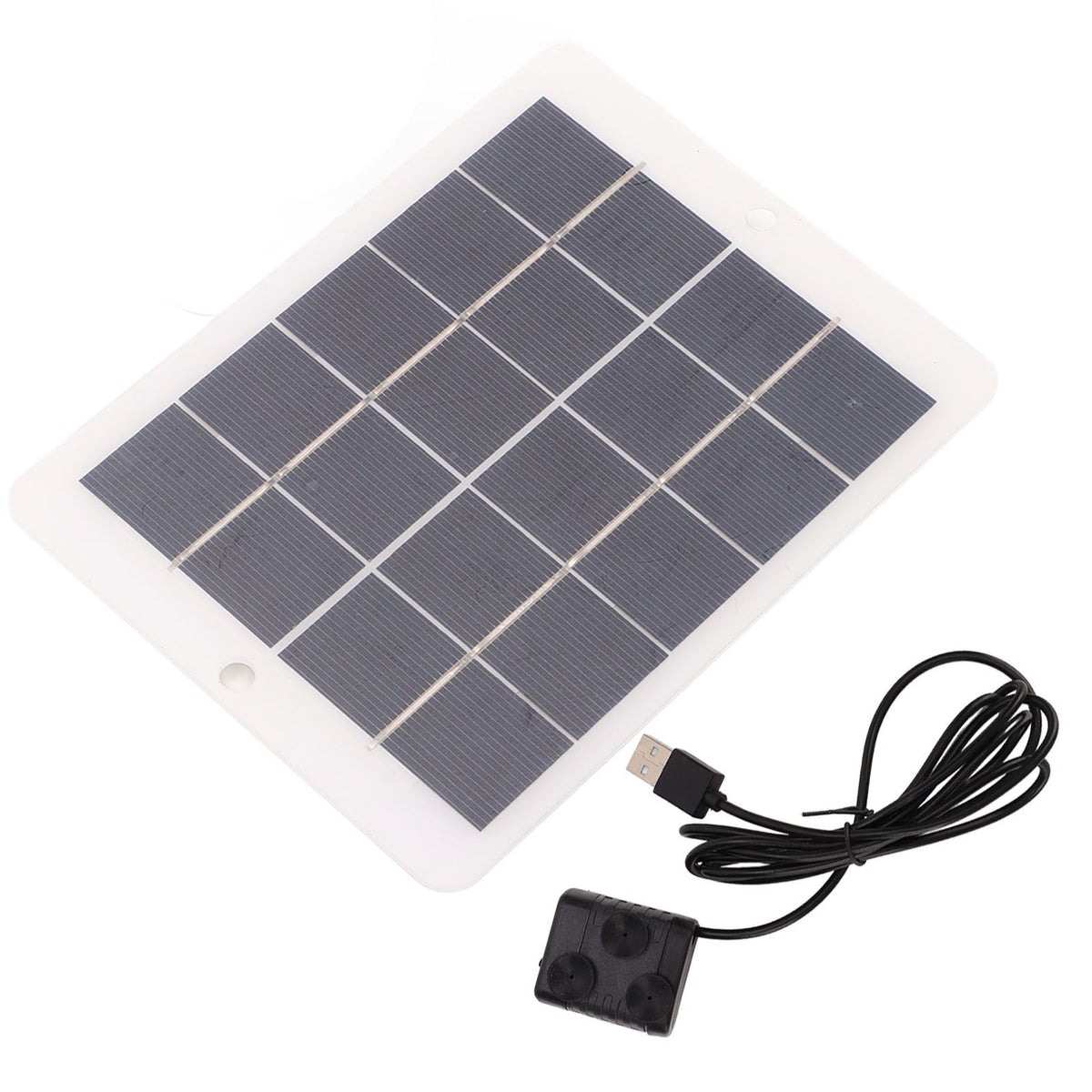 3W 5V Solar Water Pump Solar Fountain Outdoor Landscape DC Fountain for Bird Bath Ponds Garden