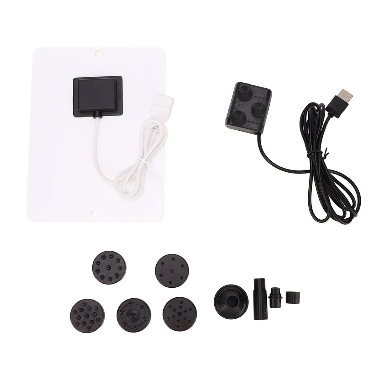 3W 5V Solar Water Pump Solar Fountain Outdoor Landscape DC Fountain for Bird Bath Ponds Garden