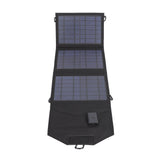 Solar Charger Portable Foldable Polysilicon Solar Power Bank with Hooks for Camping 10.5W 5V