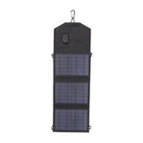 Solar Charger Portable Foldable Polysilicon Solar Power Bank with Hooks for Camping 10.5W 5V - Extra Image