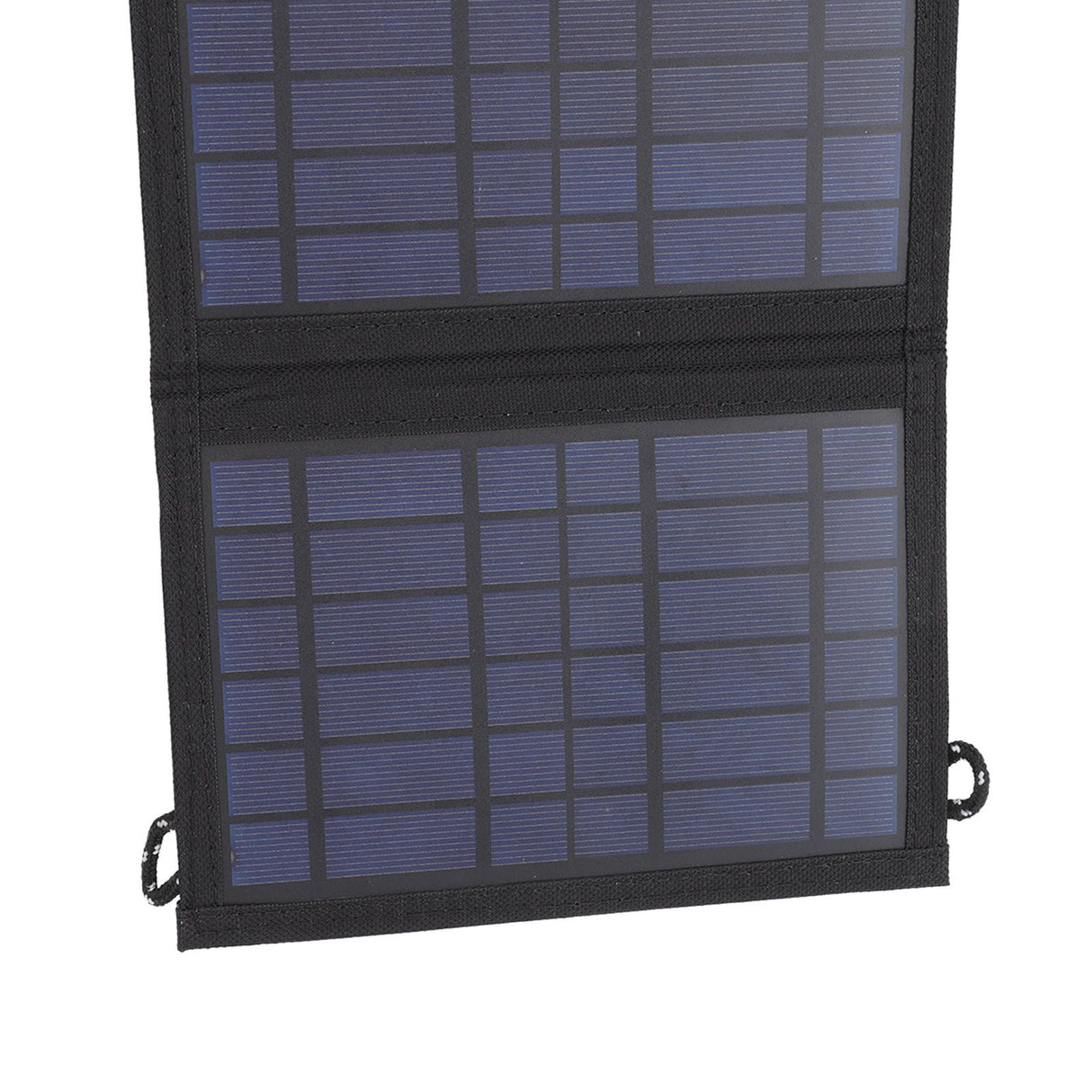 Solar Charger Portable Foldable Polysilicon Solar Power Bank with Hooks for Camping 10.5W 5V