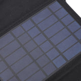 Solar Charger Portable Foldable Polysilicon Solar Power Bank with Hooks for Camping 10.5W 5V