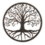 Metal Wall Art Tree Tree Shape Modern Minimalist Iron Tree Art Wall Decor Tree Wall Decor for Living Room Office Love Tree