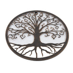 Metal Wall Art Tree Tree Shape Modern Minimalist Iron Tree Art Wall Decor Tree Wall Decor for Living Room Office Love Tree