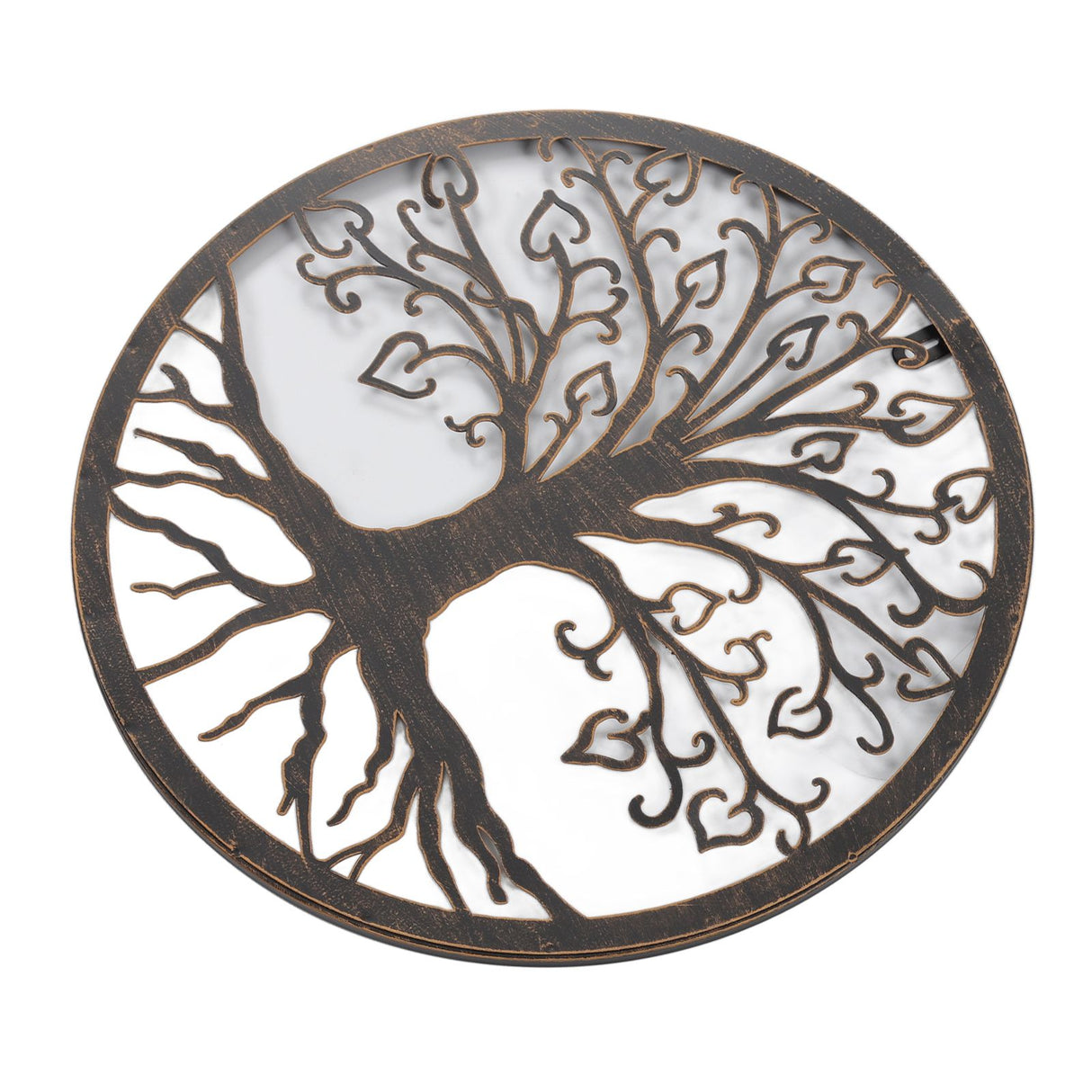 Metal Wall Art Tree Tree Shape Modern Minimalist Iron Tree Art Wall Decor Tree Wall Decor for Living Room Office Love Tree