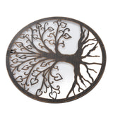 Metal Wall Art Tree Tree Shape Modern Minimalist Iron Tree Art Wall Decor Tree Wall Decor for Living Room Office Love Tree